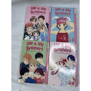 Me & My Brothers Book Volume 1-4 Paperback English Manga Set Tokyopop